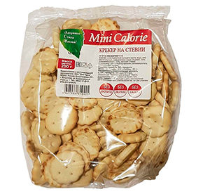Крекер  Диет пром на стевии м/уп 200гр