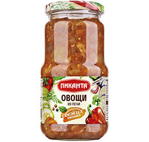 Овощи из печи Пиканта с/б 520гр