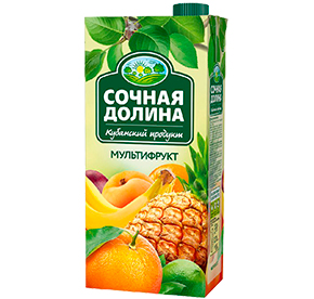 ССН 0,95л Сочная Долина Мультифрукт тетра/пак