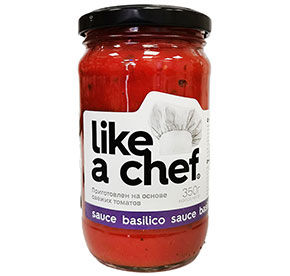 Томатный соус Basilico Like a Chef 350гр