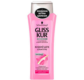 Шампунь 250 мл GLISS KUR Жидкий Шелк GLOSS п/фл