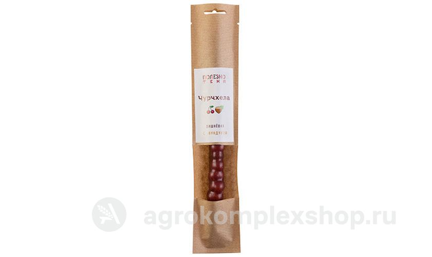 Чурчхела вишнёвая с фундуком ву 80г Полезнотека 148₽