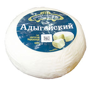 Сыр Адыгейский 40% Николаевские сыроварни