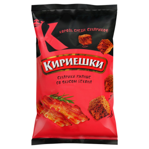 Сух.Кириешки ржан. солен. 100/28 Бекон