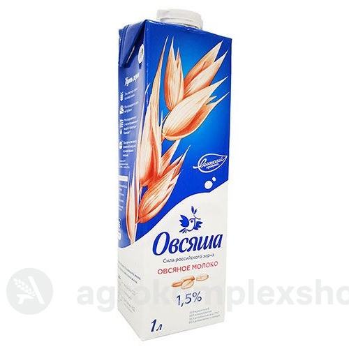 Напиток овсяный Овсяша с витаминами 1,5% 1л