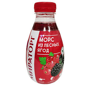 Морс из лесных ягод охл 370мл п/б Мираторг