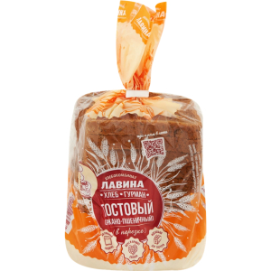 Хлеб "Тостовый ржано-пшеничный" 0,4кг Лавина ХК 