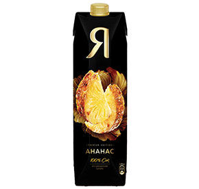 Сок Я Ананас с мякотью т/п 0,97л
