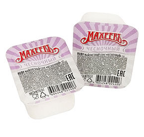 Соус майонезный чесночный Махеевъ 25гр