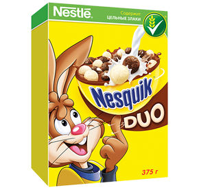 NESTLE Завтрак НЕСКВИК ДУО 375г