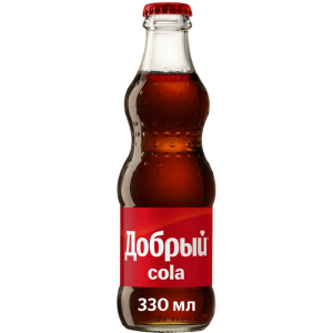 Напиток Добрый Cola стекло 330мл
