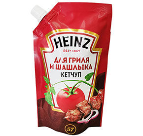Кетчуп Heinz Для гриля и шашлыка 320гр