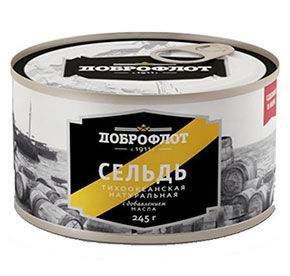Сельдь НДМ Доброфлот 245гр