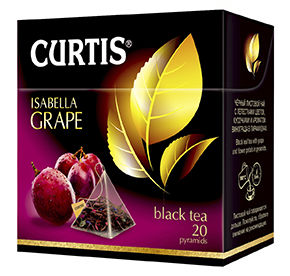 Чай черный Curtis Isabella Grape 20 пирамидок