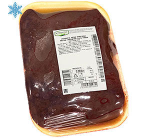 Печень говяжья субпродукты замороженное