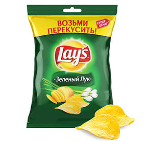 Чипсы Lay's Зеленый лук 50гр