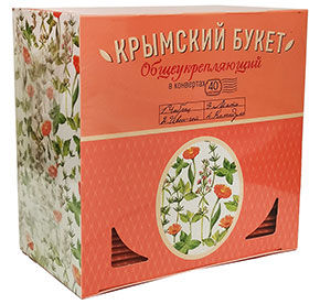 Чайный напиток ТМ Крымский букет Общеукрепляющий 40*1,5г