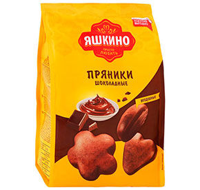Пряники Яшкино шоколадные 350г