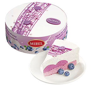 Торт Черничное молоко 750гр Мирель