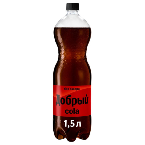 Напиток Добрый Cola без сахара 1,5л