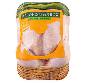 Тушка ЦБ 1 сорт охлажденная (лоток) 1 кг Агрокомплекс