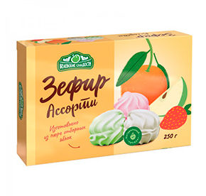 Зефир Ассорти Белевская 250гр