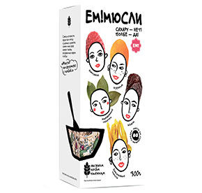 Мюсли запеченные на фруктозе С полбой ЕМ! 300гр