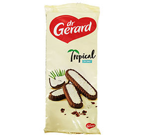 Печенье Dr.Gerard Tropical Coconut с кокосовой стружкой 180гр