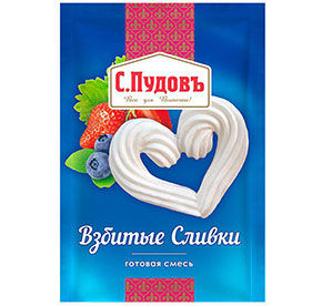 Взбитые сливки Пудовъ м/у 50г