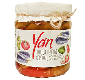 Овощи печеные Хоровац Yan 455гр