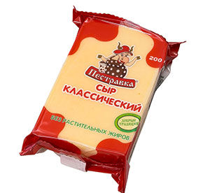 Сыр Классический Пестравка 45% м/у 200г [м]