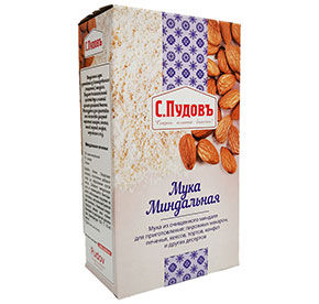Мука миндальная Пудов к/кор 100г