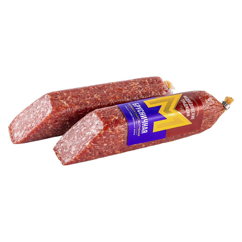 Колбаса сырокопченая Брусничная 200 гр Медвёдовские традиции 320₽