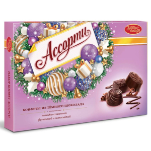 Конфеты в кор. Ассорти Красный Октябрь 185 гр