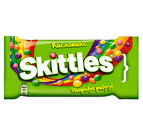 Жевательные конфеты Skittles Кисломикс 38 г