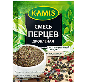 Смесь перцев дробленая Камис м/у 15г 