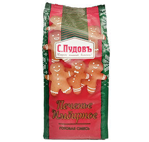 Смесь для выпечки Печенье имбирное Пудовъ 400гр