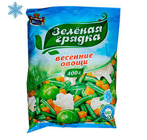 Овощи Весенние 400г/20 Зеленая грядка