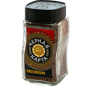 Кофе Черная Карта Премиум с/б 95гр