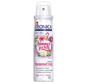 Антиперспирант 150 мл Deonica Summer Secrets женский аэрозоль