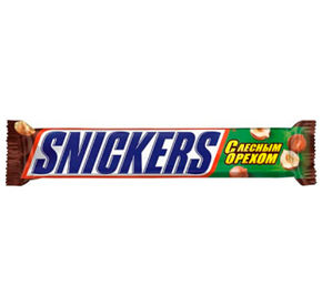 Батончик 81 г Mars Snickers Лесной орех м/уп
