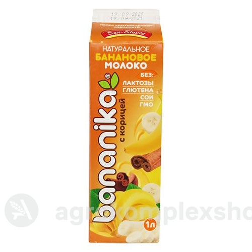 Напиток Bananika c корицей 1л