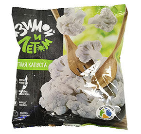 Цветная капуста Зимой и Летом 400 г м/уп