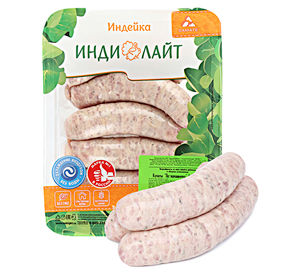 Индилайт Купаты «по-домашнему» из индейки 500г, охл, лоток