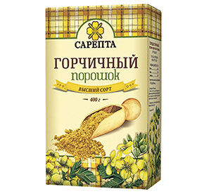 Порошок горчичный Сарепта 400гр