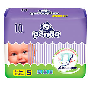 Подгузники Panda Junior 10шт