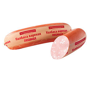 Колбаса вареная Любимая 1кг Агрокомплекс