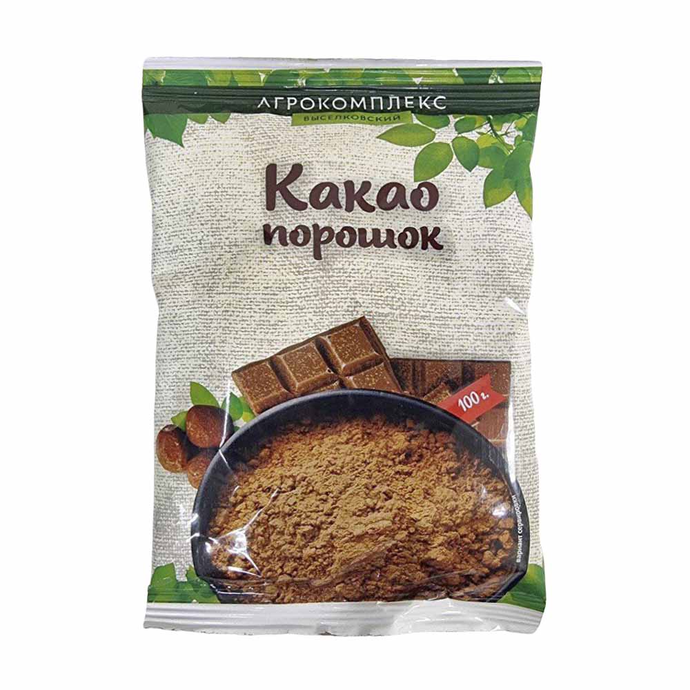 Какао-порошок Агрокомплекс 100гр 89₽