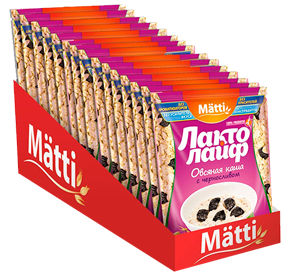 Matti Каша овсяная с черносливом 40гр