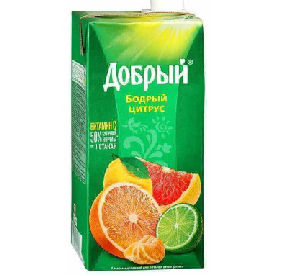 Нектар Добрый Бодрый Цитрус 2л
